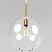 Подвесной светильник Loft it Bolle 2034-P1 цвет плафона/подвески Прозрачный, цвет арматуры Золото