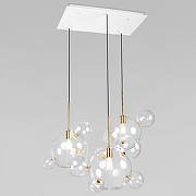 Подвесной светильник Loft it Bolle 2034-S3 цвет плафона/подвески Прозрачный, цвет арматуры Золото