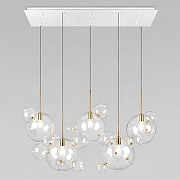 Подвесной светильник Loft it Bolle 2034-S5 цвет плафона/подвески Прозрачный, цвет арматуры Золото-1