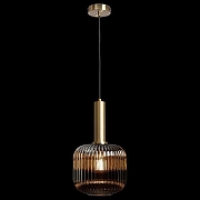 Подвесной светильник Loft it 1r1s 2070-B+BR цвет плафона/подвески Светло-серый, цвет арматуры Латунь-2