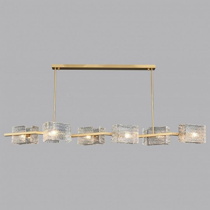 Люстра на штанге iLamp Dallas 2078-6L BR 