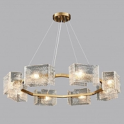 Люстра iLamp Dallas 2078-D890 BR -1