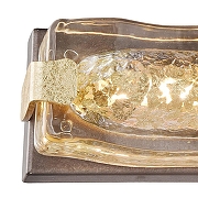 Накладной светильник Favourite Massa 2084-1W цвет плафона/подвески Прозрачный, цвет арматуры Золото-1