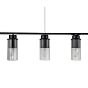 Светильник на штанге Escada Reverse 2100/5P Black цвет плафона/подвески Прозрачный, цвет арматуры Черный-3