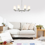 Люстра Escada Legacy 2119/8S Chrome цвет плафона/подвески Белый, цвет арматуры Хром-4