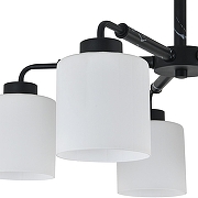 Люстра на штанге Escada Lord 2133/5P цвет плафона/подвески Белый, цвет арматуры Черный-3