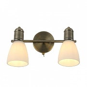 Бра Escada V1ntage 2135/2A цвет плафона/подвески Белый, цвет арматуры Бронза-1