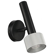 Бра iLedex Delta 2360-1 BK+SL 