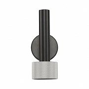Бра iLedex Delta 2360-1 BK+SL цвет плафона/подвески Серый, цвет арматуры Черный-3