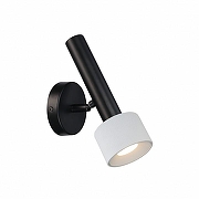 Бра iLedex Delta 2360-1 BK+WH цвет плафона/подвески Белый, цвет арматуры Черный-1