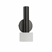 Бра iLedex Delta 2360-1 BK+WH цвет плафона/подвески Белый, цвет арматуры Черный-2