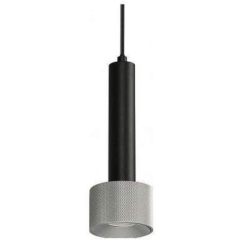Подвесной светильник iLedex Delta 2362-1 BK+SL 