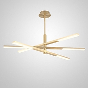 Люстра на штанге Imperiumloft ORTON 241024-26 цвет плафона/подвески Белый, цвет арматуры Золото