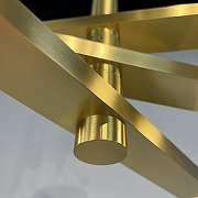 Люстра на штанге Imperiumloft ORTON 241024-26 цвет плафона/подвески Белый, цвет арматуры Золото-7