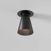 Встраиваемый светильник Elektrostandard Bell 25097/LED 8W 3000K черный цвет плафона/подвески Черный, цвет арматуры Черный-1