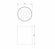 Накладной светильник Elektrostandard Pr1mo 25116/LED цвет плафона/подвески Латунь, цвет арматуры Латунь-3