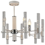 Люстра на штанге F-promo Supreme 2539-5P цвет арматуры Белый-3