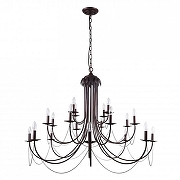 Люстра F-promo Plini 2590-20P цвет арматуры Коричневый-1