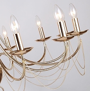 Люстра F-promo Plini 2591-12P цвет арматуры Золото-4