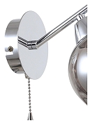 Бра F-promo Tilda 2657-1W цвет плафона/подвески Светло-серый, цвет арматуры Хром-2