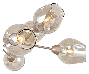 Люстра на штанге F-promo Tilda 2658-10U цвет плафона/подвески Бежевый, цвет арматуры Золото-3