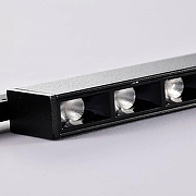 Накладной светильник Lightstar Linea 266547 цвет плафона/подвески Прозрачный, Хром, цвет арматуры Черный-3