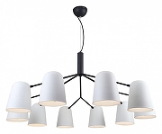 Люстра F-promo Trick 2762-10P цвет плафона/подвески Белый, цвет арматуры Черный-2