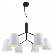 Люстра F-promo Trick 2762-6P цвет плафона/подвески Белый, цвет арматуры Черный-2