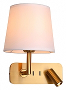 Бра с подсветкой Favourite Bingo 2843-1W цвет латунь