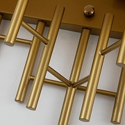 Накладной светильник Favourite Cosmo 2993-1W цвет плафона/подвески Бежевый, цвет арматуры Латунь-2