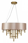 Подвесной светильник Favourite Cosmo 2993-6P цвет плафона/подвески Бежевый, цвет арматуры Латунь-1