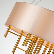 Подвесной светильник Favourite Cosmo 2993-6P цвет плафона/подвески Бежевый, цвет арматуры Латунь-8