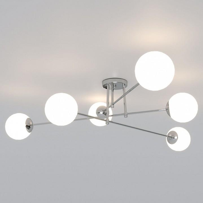 Люстра Eurosvet Netz 30181/6 хром 