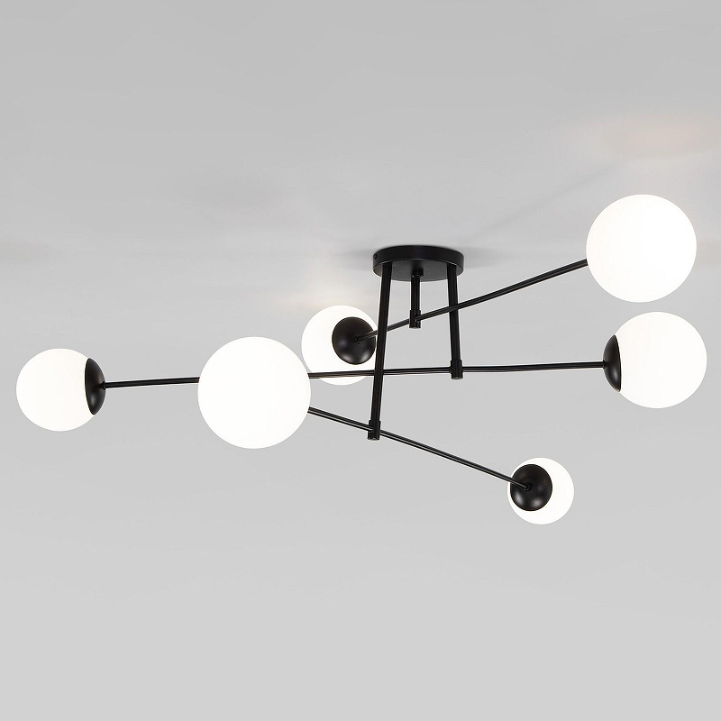 Люстра Eurosvet Netz 30181/6 черный 