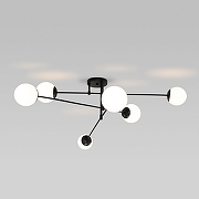 Люстра Eurosvet Netz 30181/6 черный цвет черный-2