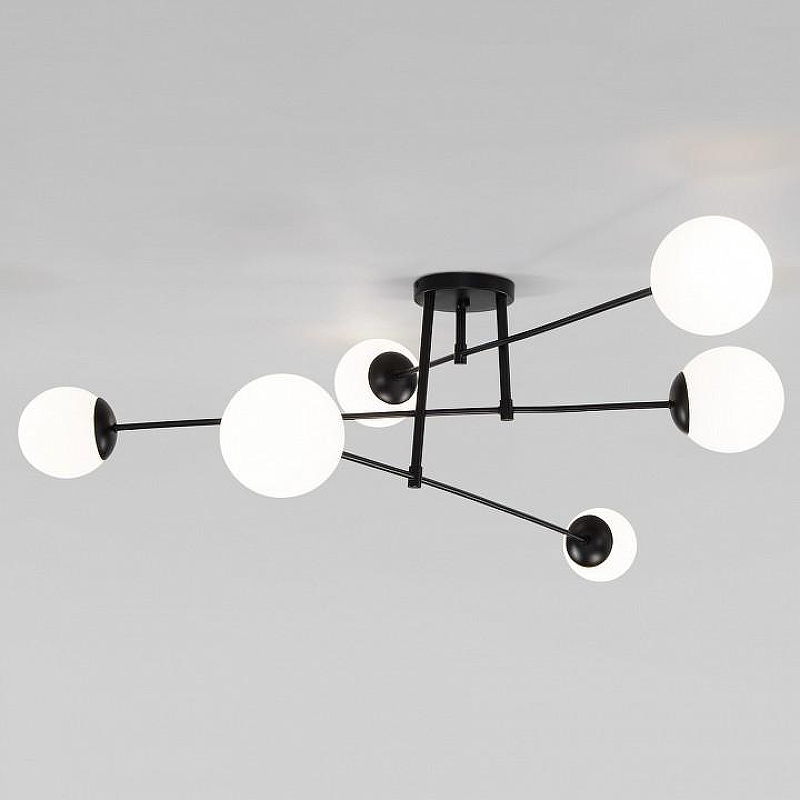 Люстра Eurosvet Netz 30181/6 черный 