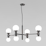 Люстра Eurosvet Bubble 30182/8 черный жемчуг цвет жемчуг черный-1