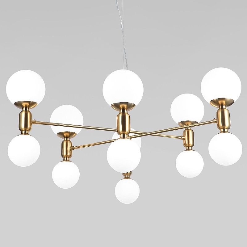 Люстра Eurosvet Bubble 30182 латунь 