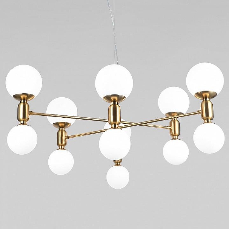 Люстра Eurosvet Bubble 30182 латунь 