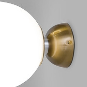 Накладной светильник Eurosvet Bubble 30197/1 латунь цвет плафона/подвески Белый, цвет арматуры Латунь-2