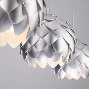 Подвесной светильник Bogate's Cedro 304/3 цвет плафона/подвески Хром, цвет арматуры Хром-1