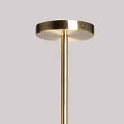 Люстра на штанге De City Оливия 306016208 цвет плафона/подвески Белый, цвет арматуры Латунь-9