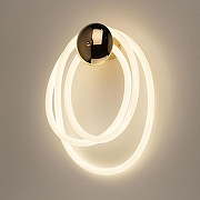 Бра De City Толедо 312025701 цвет плафона/подвески Белый, цвет арматуры Золото-1