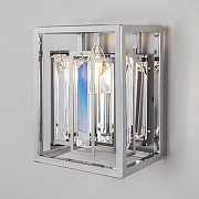 Накладной светильник Bogate's Cella 312/1 Strotskis цвет плафона/подвески Прозрачный, цвет арматуры Хром