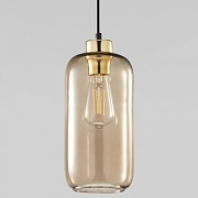 Подвесной светильник TK Lighting Marco 3314 Marco цвет плафона/подвески Коричневый, цвет арматуры Золото, Черный