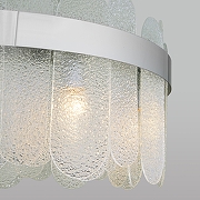 Подвесной светильник Bogate's Conte 333/8 цвет плафона/подвески Прозрачный, цвет арматуры Хром-2