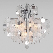 Подвесной светильник Bogate's Bolla 335/9 Smart цвет плафона/подвески Прозрачный, цвет арматуры Хром