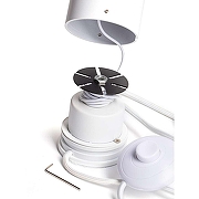 Светильник на растяжке Loft it Sl1m 3604-WH цвет плафона/подвески Белый, цвет арматуры Белый-6