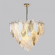 Люстра Bogate's Leaf 369 цвет плафона/подвески Белый, Золото, Прозрачный, цвет арматуры Золото-1