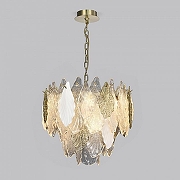 Люстра Bogate's Leaf 369/8 цвет плафона/подвески Белый, Золото, Прозрачный, цвет арматуры Золото-1